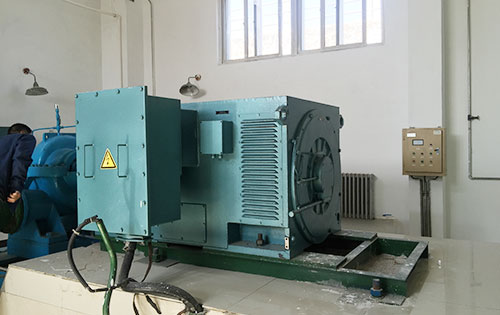 信丰某水电站工程主水泵使用我公司高压电机